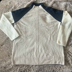 Vineyard Vines 100% Cashmere Color Block  Sweater. Women’s Size Medium